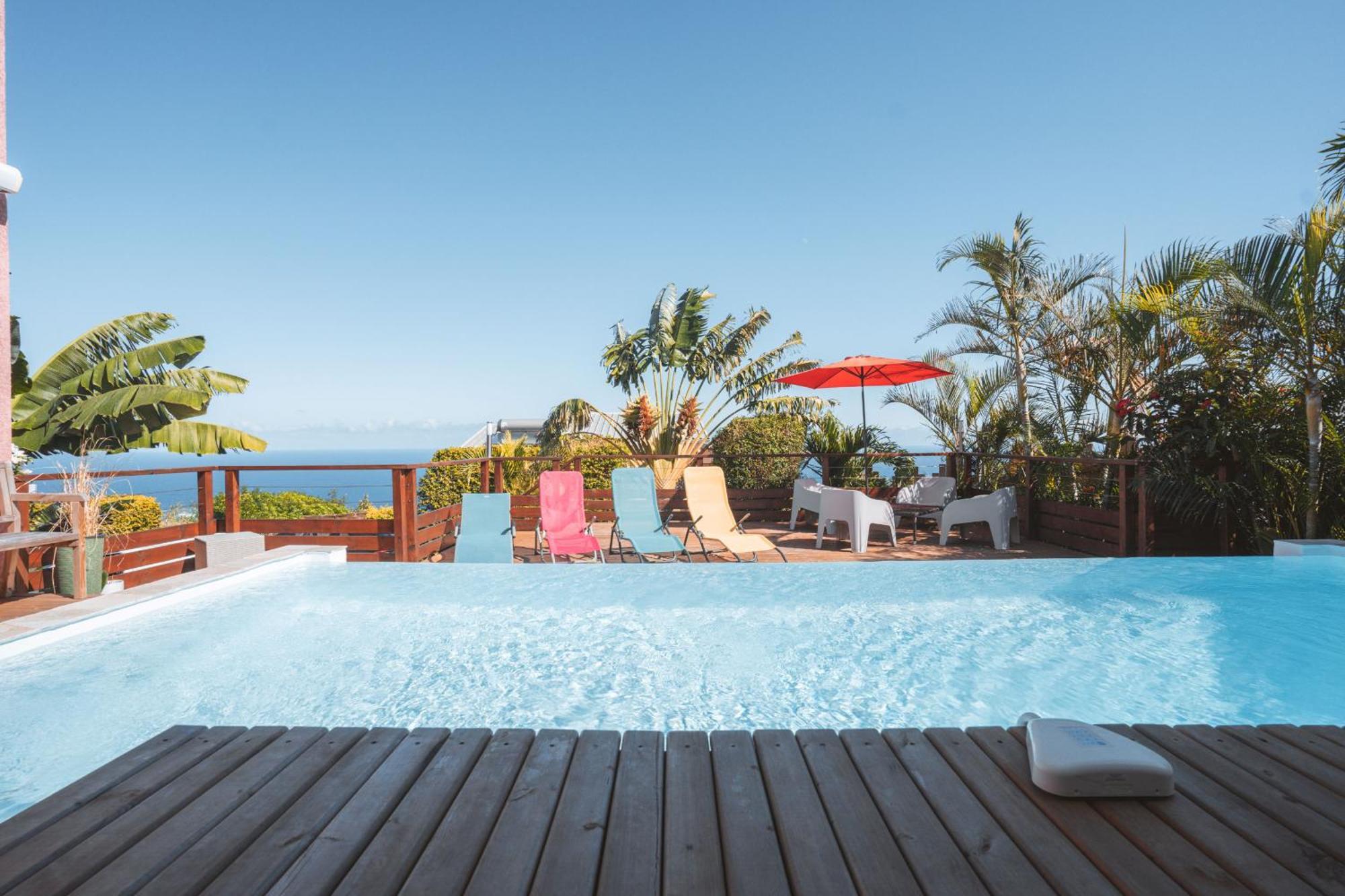 Villa Sunset St Leu, Avec Sa Vue Plongeante Sur La Mer Сен-Лё Экстерьер фото